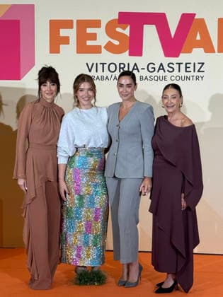 Presentation of the second season of *Las Berrocal* at FesTVal Rocío Martín Berrocal, Alba Díaz, Vicky Martín Berrocal, and Victoria Martín Serrano pose during the presentation of the new season of *Las Berrocal* at FesTVal on September 11, 2026, in Vitoria, Spain LAS BERROCAL VITORIA FESTIVAL FESTVAL SEPTEMBER 11, 2026 Europa Press 09 11 2026 Madrid, Spain  Copyright: xEuropaxPressx 7764297