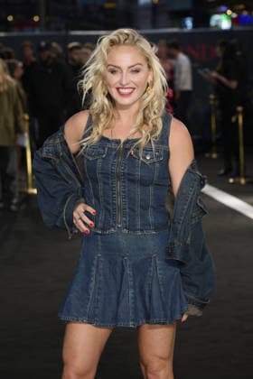 Red carpet arrivals for the world premiere of Mobland season 2 at Odeon Luxe Leicester Square Featuring: Aimee Fuller Where: London, United Kingdom When: 10 Sep 2026 Credit: Alan West Cover Images EDITORIAL USE ONLY. NOT FOR USE BY NEWSPAPERS BASED IN THE UK. Copyright: xx coverimg56006635