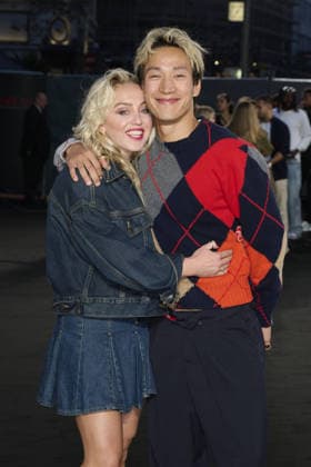 Red carpet arrivals for the world premiere of Mobland season 2 at Odeon Luxe Leicester Square Featuring: Aimee Fuller and Carlos Gu Where: London, United Kingdom When: 10 Sep 2026 Credit: Alan West Cover Images EDITORIAL USE ONLY. NOT FOR USE BY NEWSPAPERS BASED IN THE UK. Copyright: xx coverimg56006643
