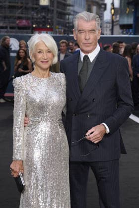 Red carpet arrivals for the world premiere of Mobland season 2 at Odeon Luxe Leicester Square Featuring: Helen Mirren and Pierce Brosnan Where: London, United Kingdom When: 10 Sep 2026 Credit: Alan West Cover Images EDITORIAL USE ONLY. NOT FOR USE BY NEWSPAPERS BASED IN THE UK. Copyright: xx coverimg56006598