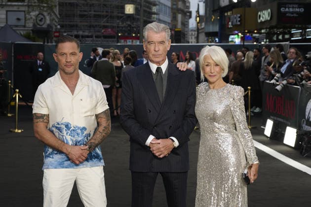 Red carpet arrivals for the world premiere of Mobland season 2 at Odeon Luxe Leicester Square Featuring: Tom Hardy, Pierce Brosnan and Helen Mirren Where: London, United Kingdom When: 10 Sep 2026 Credit: Alan West Cover Images EDITORIAL USE ONLY. NOT FOR USE BY NEWSPAPERS BASED IN THE UK. Copyright: xx coverimg56006605