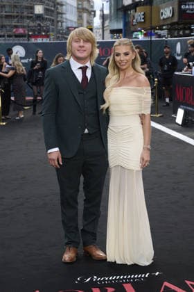 Red carpet arrivals for the world premiere of Mobland season 2 at Odeon Luxe Leicester Square Featuring: Paddy Pimblett and Laura Gregory Where: London, United Kingdom When: 10 Sep 2026 Credit: Alan West Cover Images EDITORIAL USE ONLY. NOT FOR USE BY NEWSPAPERS BASED IN THE UK. Copyright: xx coverimg56006550