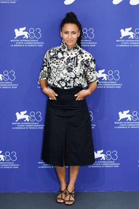 IPP Photo by Cinzia Camela, LiveMedia Publishing Group, Lido di Venezia, September 10, 2026. Pictured: Leonie Simaga attends the *Un Peu Avant Minuit* photocall during the 83rd Venice International Film Festival at the Palazzo del Casino on September 10, 2026, in Venice, Italy Photo by Cinzia Camela, Italy Photo Press World. Copyright ITA. *Un Peu Avant Minuit* Photo