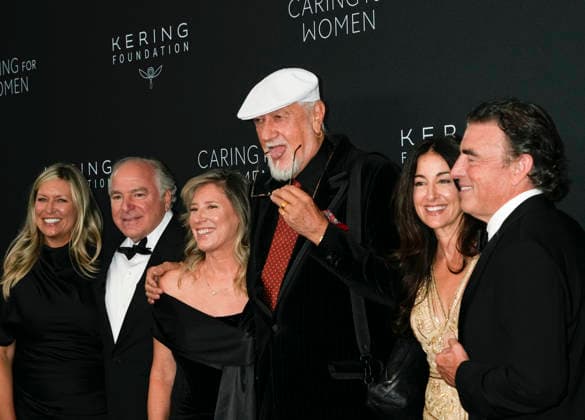 Kering Foundation 5th Annual Caring for Women Gala attend the Kering Foundation 5th Annual Caring for Women Gala, held at The Pool, Seagram Building in New York City, Thursday September 10, 2026. Photography by Jennifer Graylock-Graylock.com 917-519-7666 Mick Fleetwood, Elizabeth Jordan attends the Kering Foundation 5th Annual Caring for Women Gala, held at The Pool, Seagram Building in New York City, Thursday September 10, 2026. Photography by Jennifer Graylock-Graylock.com 917-519-7666, Credit:Jennifer Graylock Avalon United States, New York, New York, The Pool Seagram Building Copyright: xJenniferxGraylockx xAvalonx 1133252740