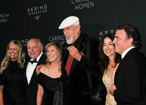 Kering Foundation 5th Annual Caring for Women Gala attend the Kering Foundation 5th Annual Caring for Women Gala, held at The Pool, Seagram Building in New York City, Thursday September 10, 2026. Photography by Jennifer Graylock-Graylock.com 917-519-7666 Mick Fleetwood, Elizabeth Jordan attends the Kering Foundation 5th Annual Caring for Women Gala, held at The Pool, Seagram Building in New York City, Thursday September 10, 2026. Photography by Jennifer Graylock-Graylock.com 917-519-7666, Credit:Jennifer Graylock Avalon United States, New York, New York, The Pool Seagram Building Copyright: xJenniferxGraylockx xAvalonx 1133252742