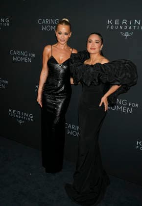 Kering Foundation 5th Annual Caring for Women Gala attend the Kering Foundation 5th Annual Caring for Women Gala, held at The Pool, Seagram Building in New York City, Thursday September 10, 2026. Photography by Jennifer Graylock-Graylock.com 917-519-7666Rita Ora, Salma Hayek Pinault attends the Kering Foundation 5th Annual Caring for Women Gala, held at The Pool, Seagram Building in New York City, Thursday September 10, 2026. Photography by Jennifer Graylock-Graylock.com 917-519-7666, Credit:Jennifer Graylock Avalon United States, New York, New York, The Pool Seagram Building Copyright: xJenniferxGraylockx xAvalonx 1133252986