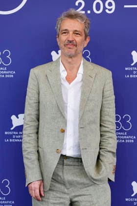 September 11, 2026, Venice, ITALY: Italian director Walter Fasano poses for the photocall of ˜Nino Un film su Nino Rota (Nino A Film about Nino Rota) during the 83rd Venice Film Festival in Venice, Italy, 11 September 2026. The movie is presented out of competition at the festival running from 02 to 12 September 2026. ANSA FABIO FRUSTACI. Venice ITALY  - ZUMAa110 20260911_zaf_a110_007 Copyright: xFabioxFrustacix