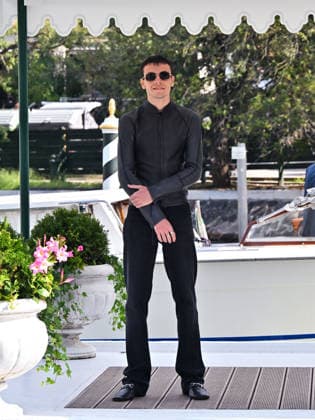 IPA88388862 - Venice, 83rd Venice International Film Festival 2026 - DAY 10 - Arrivals at the Excelsior Hotel™s pier - Pictured: Francesco Gheghi  Copyright: xManuelexMangiarottix xPoolxPhotoxEventsx08x IPA88388862