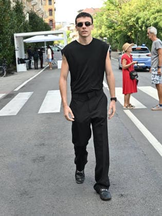 IPA88389004 - Venice, 83rd Venice International Film Festival 2026 Day 10 arrivals at the Excelsior Hotel™s pier. Pictured: Francesco Gheghi  Copyright: xSIMONExCOMIx xx IPA88389004
