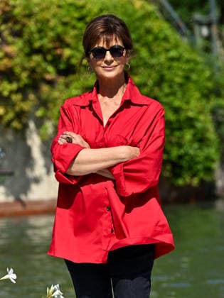 IPA88393134 - Venice, 83rd Venice International Film Festival 2026 - Day 10. Arrivals at the Hotel Excelsior pier. Pictured: Laura Morante  Copyright: xSimonexComix xPoolxPhotoxEventsx08x IPA88393134