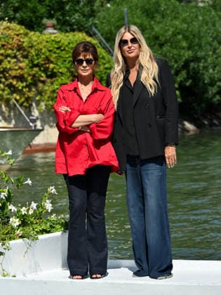 IPA88393144 - Venice, 83rd Venice International Film Festival 2026 - Day 10. Arrivals at the Hotel Excelsior pier. Pictured: Laura Morante, Tiziana Rocca  Copyright: xSimonexComix xPoolxPhotoxEventsx08x IPA88393144