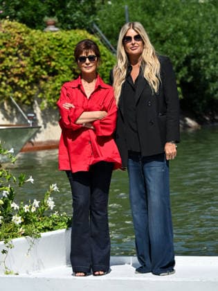 IPA88393148 - Venice, 83rd Venice International Film Festival 2026 - Day 10. Arrivals at the Hotel Excelsior pier. Pictured: Laura Morante, Tiziana Rocca  Copyright: xSimonexComix xPoolxPhotoxEventsx08x IPA88393148