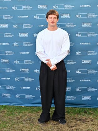 IPA88393788 - Venice, 83rd Venice International Film Festival 2026 - DAY 10 - Photocall for the film *Rider* (SIC) - Pictured: Lorenzo Aloi  Copyright: xManuelexMangiarottix xPoolxPhotoxEventsx08x IPA88393788