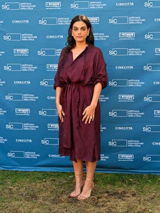 IPA88393387 - Venice, 83rd Venice International Film Festival 2026 - DAY 10 - Photocall for the film *Rider* (SIC) - Pictured: Margherita Vicario  Copyright: xManuelexMangiarottix xPoolxPhotoxEventsx08x IPA88393387