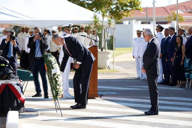 Felipe VI Visits the Rota Base on the 25th Anniversary of the September 11 Terrorist Attacks in the U.S. King Felipe VI Attends the Tribute to the Victims of 9 11 at the Rota Base September 11, 2026, in Rota, Cádiz, Andalusia, Spain King Felipe VI attended a tribute this Friday, organized by military personnel from Spain and the United States, to the victims of the September 11, 2001, terrorist attacks—the 25th anniversary of which is now being observed— at the Rota Naval Base in Cádiz, September 11, 2026, Cádiz, Andalusia, Spain Copyright: xNachoxFradex 7765120