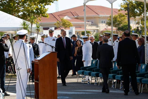 Felipe VI Visits the Rota Base on the 25th Anniversary of the September 11 Terrorist Attacks in the U.S. King Felipe VI Attends the Tribute to the Victims of September 11 at the Rota Base September 11, 2026, in Rota, Cádiz, Andalusia, Spain King Felipe VI attended a tribute this Friday organized by Spanish and U.S. military personnel to the victims of the September 11, 2001, terrorist attacks—which mark their 25th anniversary this year— at the Rota Naval Base in Cádiz, September 11, 2026, Cádiz, Andalusia, Spain Copyright: xNachoxFradex 7765136