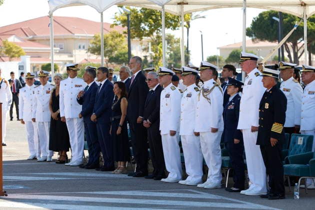 Felipe VI Visits the Rota Base on the 25th Anniversary of the September 11 Terrorist Attacks in the U.S. King Felipe VI Attends the Tribute to the Victims of September 11 at the Rota Base September 11, 2026, in Rota, Cádiz, Andalusia, Spain King Felipe VI attended a tribute this Friday organized by Spanish and U.S. military personnel to the victims of the September 11, 2001, terrorist attacks—which mark their 25th anniversary this year— at the Rota Naval Base in Cádiz, September 11, 2026, Cádiz, Andalusia, Spain Copyright: xNachoxFradex 7765139