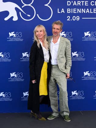 IPA88394288 - Venice, 83rd Venice International Film Festival 2026 Day 10. Photocall for the film Nino A Film About Nino Rota. Pictured: Trudie Styler, Walter Fasano  Copyright: xAlbertoxTerenghix xPoolxPhotoxEventsx08x IPA88394288