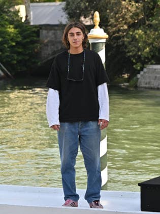 IPA88394331 - Venice, 83rd Venice International Film Festival 2026 - DAY 10 - Arrivals at the Excelsior Hotel™s pier - Pictured: Giacomo Covi  Copyright: xManuelexMangiarottix xPoolxPhotoxEventsx08x IPA88394331