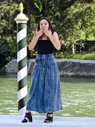 IPA88394346 - Venice, 83rd Venice International Film Festival 2026 - DAY 10 - Arrivals at the Excelsior Hotel™s pier - Pictured: Sara Ciocca  Copyright: xManuelexMangiarottix xPoolxPhotoxEventsx08x IPA88394346