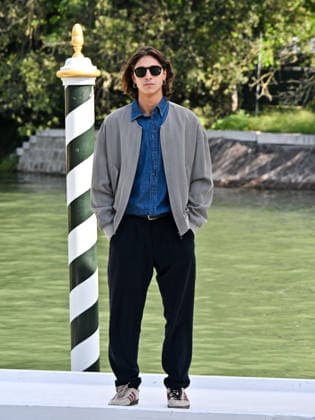 IPA88394368 - Venice, 83rd Venice International Film Festival 2026 - DAY 10 - Arrivals at the Excelsior Hotel™s pier - In the photo: Giacomo Covi  Copyright: xManuelexMangiarottix xPoolxPhotoxEventsx08x IPA88394368