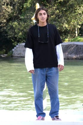 Giacomo Covi arriving at the pier of the Hotel Excelsior at the 2026 Venice Biennale 83rd Venice International Film Festival Venice, September 11, 2026 Foto:xA.xM.xTinghinox xFuturexImagex covi_6902