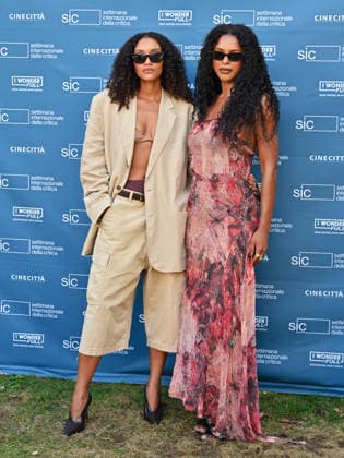 IPA88393805 - Venice, 83rd Venice International Film Festival 2026 - DAY 10 - Photocall for the film *Rider* (SIC) - Pictured: Kaze, Kyshan Wilson  Copyright: xManuelexMangiarottix xPoolxPhotoxEventsx08x IPA88393805