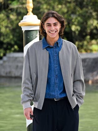IPA88394374 - Venice, 83rd Venice International Film Festival 2026 - DAY 10 - Arrivals at the Excelsior Hotel™s pier - Pictured: Giacomo Covi  Copyright: xManuelexMangiarottix xPoolxPhotoxEventsx08x IPA88394374