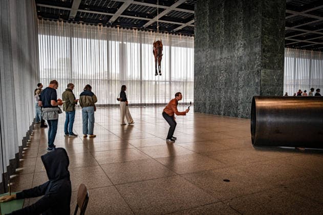 Berlin Tiergarten Kulturforum Neue Nationalgalerie Exhibition: Maurizio Cattelan NIGHT National Gallery Prize 2026 November 9, 2026 *For editorial coverage only Kulturforum
