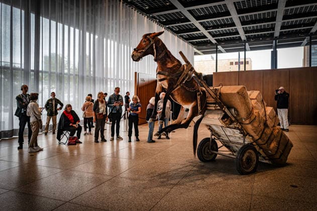 Berlin Tiergarten Kulturforum Neue Nationalgalerie Exhibition: Maurizio Cattelan NIGHT National Gallery Prize 2026 November 9, 2026 *For editorial coverage only Kulturforum