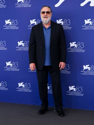 IPA88396866 - Venice, 83rd Venice International Film Festival 2026 - Day 10 - Photocall for What Love Builds - Pictured: Russell Crowe  Copyright: xAlbertoxTerenghix xPoolxPhotoxEventsx08x IPA88396866