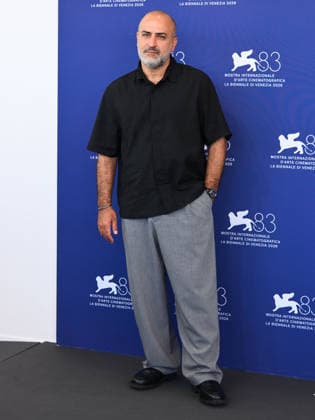 IPA88397263 - Venice, 83rd Venice International Film Festival 2026 - Day 10. Photocall for the film Kami Nour. Pictured: Missagh Zareh  Copyright: xAlbertoxTerenghix xPoolxPhotoxEventsx08x IPA88397263