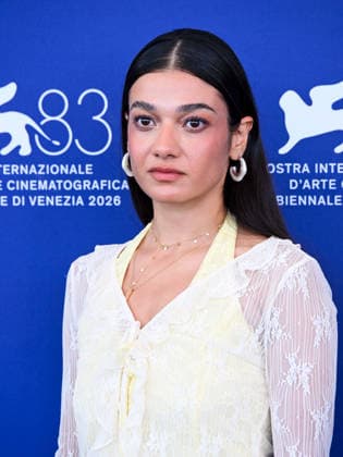 IPA88397271 - Venice, 83rd Venice International Film Festival 2026 - Day 10. Photocall for the film Kami Nour. Pictured: Sadaf Asgari  Copyright: xAlbertoxTerenghix xPoolxPhotoxEventsx08x IPA88397271