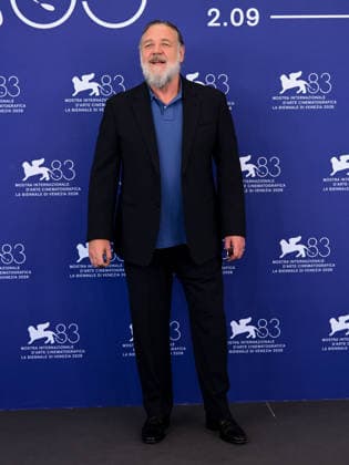 IPA88396873 - Venice, 83rd Venice International Film Festival 2026 - Day 10 - Photocall for What Love Builds - Pictured: Russell Crowe  Copyright: xAlbertoxTerenghix xPoolxPhotoxEventsx08x IPA88396873