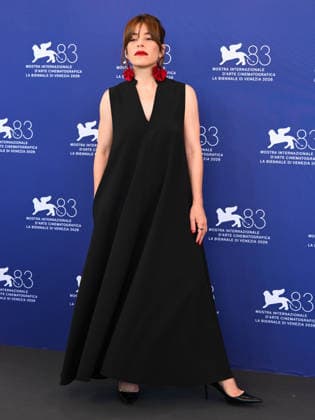 IPA88397279 - Venice, 83rd Venice International Film Festival 2026 - Day 10. Photocall for the film Kami Nour. Pictured: Elaheh Farazmand  Copyright: xAlbertoxTerenghix xPoolxPhotoxEventsx08x IPA88397279