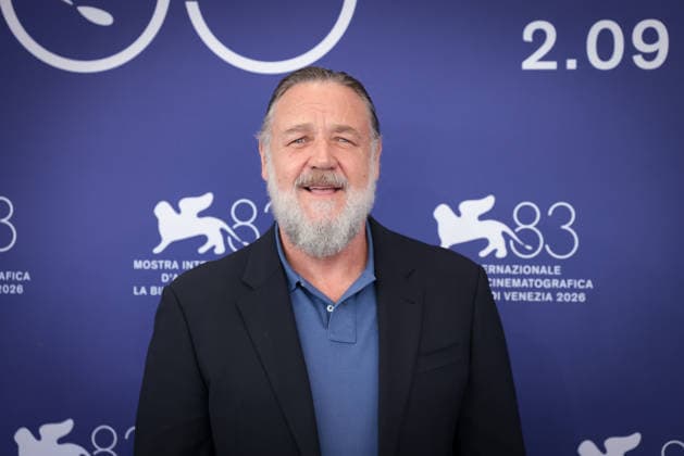 What Love Builds Photocall - The 83rd Venice International Film Festival Actor Russell Crowe attends the photocall of What Love Builds presented out of competition at the 83rd International Venice Film Festival, at Venice Lido on September 11, 2026.  Copyright: xKazukoxWakayamax
