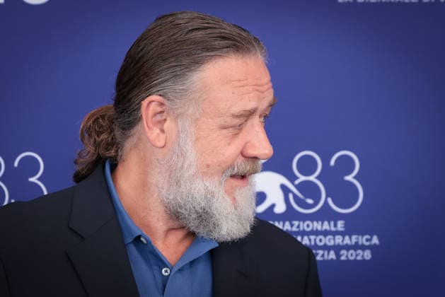 What Love Builds Photocall - The 83rd Venice International Film Festival Actor Russell Crowe attends the photocall of What Love Builds presented out of competition at the 83rd International Venice Film Festival, at Venice Lido on September 11, 2026.  Copyright: xKazukoxWakayamax