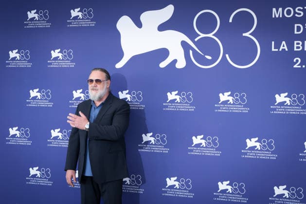 What Love Builds Photocall - The 83rd Venice International Film Festival Actor Russell Crowe attends the photocall of What Love Builds presented out of competition at the 83rd International Venice Film Festival, at Venice Lido on September 11, 2026.  Copyright: xKazukoxWakayamax