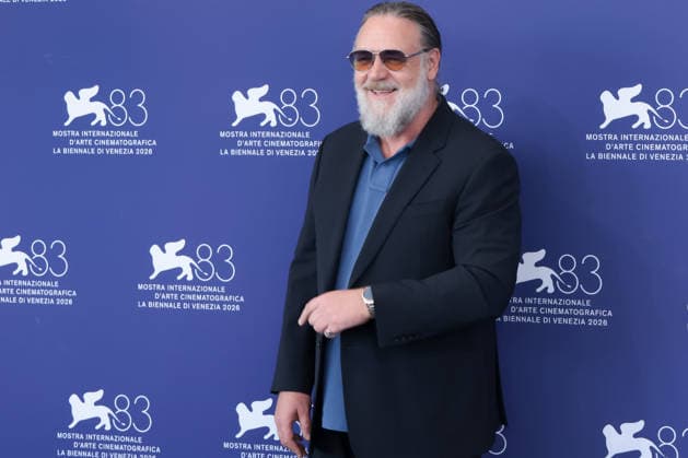 What Love Builds Photocall - The 83rd Venice International Film Festival Actor Russell Crowe attends the photocall of What Love Builds presented out of competition at the 83rd International Venice Film Festival, at Venice Lido on September 11, 2026.  Copyright: xKazukoxWakayamax