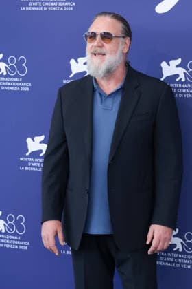 What Love Builds Photocall - The 83rd Venice International Film Festival Actor Russell Crowe attends the photocall of What Love Builds presented out of competition at the 83rd International Venice Film Festival, at Venice Lido on September 11, 2026.  Copyright: xKazukoxWakayamax