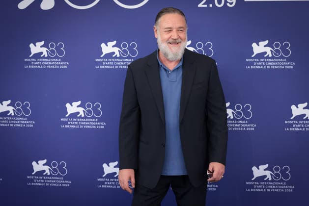 What Love Builds Photocall - The 83rd Venice International Film Festival Actor Russell Crowe attends the photocall of What Love Builds presented out of competition at the 83rd International Venice Film Festival, at Venice Lido on September 11, 2026.  Copyright: xKazukoxWakayamax