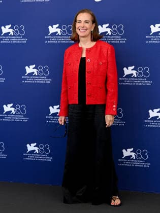 IPA88397948 - Venice, 83rd Venice International Film Festival 2026 - Day 10. Photocall for the film Un Bon Avocat (Good Lawyer). Pictured: Carole Bouquet  Copyright: xAlbertoxTerenghix xPoolxPhotoxEventsx08x IPA88397948