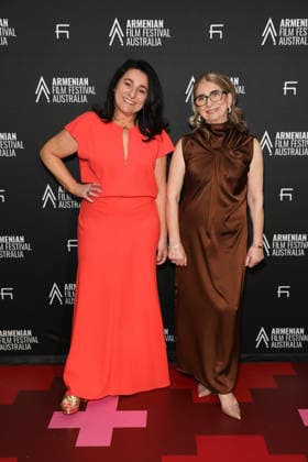 September 11, 2026: Festival Co-Founders HOURIE DEMIRJIAN and MARGARET CHATER attends the 2026 Armenian Film Festival Australia Opening Night at Event Cinemas Top Ryde on September 11, 2026 in Sydney, NSW Australia  - ZUMAa155 20260911_aaa_a155_002 Copyright: xChristopherxKhouryx