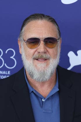 Venice 2026 What Love Builds Photocall NB Russell Crowe attending the What Love Builds Photocall as part of the 83th Venice International Film Festival at the Lido in Venice, Italy on September 11, 2026. Photo by Nasser Berzane ABACAPRESS.COM Venice Italy  Copyright: xBerzanexNasser ABACAx