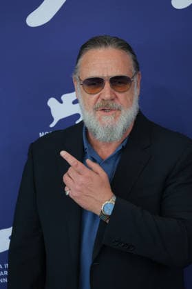 Venice 2026 What Love Builds Photocall NB Russell Crowe attending the What Love Builds Photocall as part of the 83th Venice International Film Festival at the Lido in Venice, Italy on September 11, 2026. Photo by Nasser Berzane ABACAPRESS.COM Venice Italy  Copyright: xBerzanexNasser ABACAx