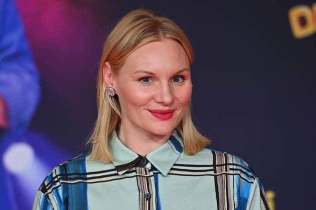 Rosalie THOMASS, actress; single image, cropped close-up, portrait,Portrait: Premiere of BIBI BLOCKSBERG – THE TOTALLY HAUNTED TIME TRAVEL on September 11, 20226, at the Mathaeser Kino in Munich; photo call and red carpet