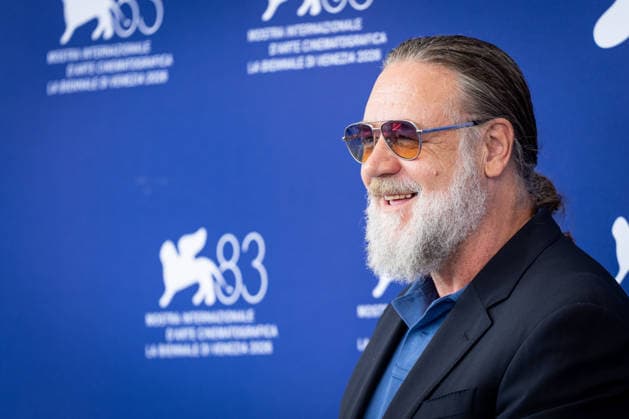 What Love Builds photocall during the 83rd Venice International Film Festival in Venice, Italy on 11 September 2026. Russell Crowe attends the What Love Builds photocall during the 83rd Venice International Film Festival in Venice, Italy on 11 September 2026., Credit:Stefano Costantino TTL Stefano Costantino Avalon Italy, Venice  Copyright: xStefanoxCostantinoxTTLx xStefanoxCostantinox xAvalonx 1133411413