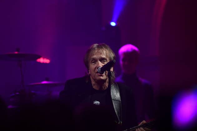 Jan Kirsten of Karussell performing live at a concert as part of the 50 Years of Karussell anniversary tour at the Erlöserkirche in Kunnerwitz, Görlitz (Kunnerwitz district), September 10, 2026 Copyright: xMatthiasxWehnertx