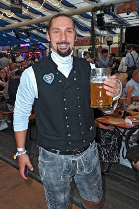 REALITY WIESN at the Frankfurt Oktoberfest: Sandy Fähse at the REALITY WIESN event at the Frankfurt Oktoberfest on September 10, 2026, at Deutsche Bank Park, Frankfurt am Main 20260910MWI116468