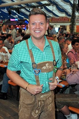 REALITY WIESN at the Frankfurt Oktoberfest Dominik Ledea at the REALITY WIESN event at the Frankfurt Oktoberfest on September 10, 2026, at Deutsche Bank Park, Frankfurt am Main 20260910MWI116510